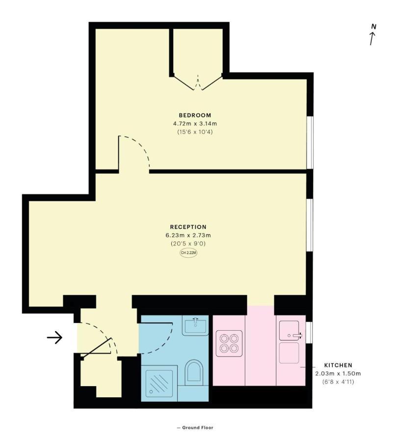 Modern 1 Bedroom Apartment In Kensington Лондон Екстериор снимка
